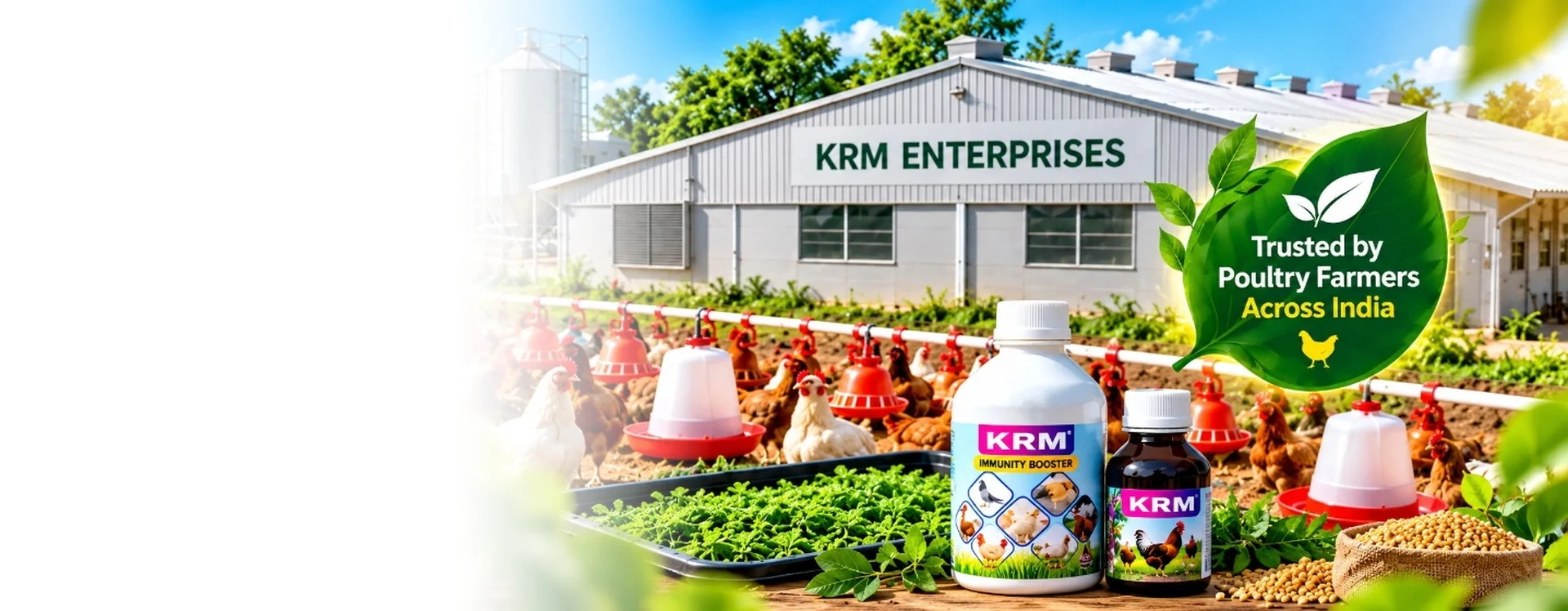 Quality Products for Poultry & Farming - KRM Enterprises